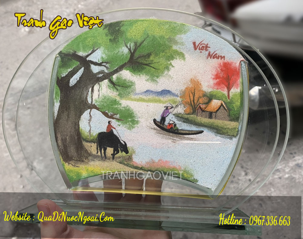 Tranh c&aacute;t phong cảnh