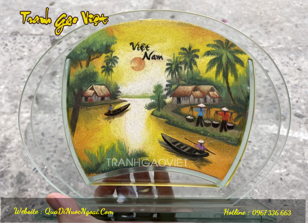 tranh c&aacute;t phong cảnh