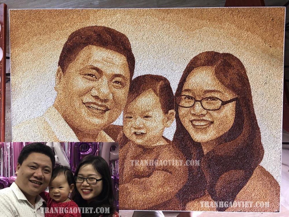 ch&acirc;n dung gia đ&igrave;nh