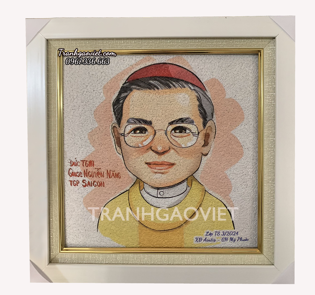 Ch&acirc;n dung Đức Giuse Nguyễn Năng Tranh 
