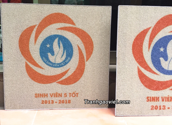 Logo sinh vi&ecirc;n 5 tốt Tranh đặt của hội SVVN