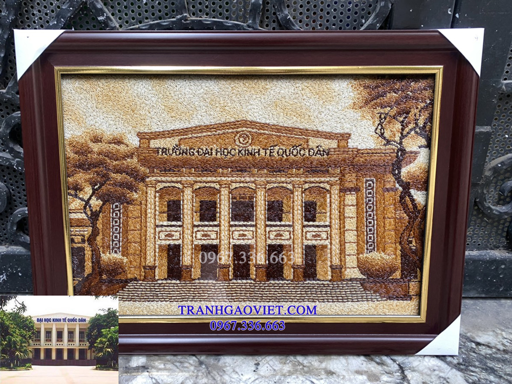Tranh xếp trường Đại học Kinh tế quốc d&acirc;n