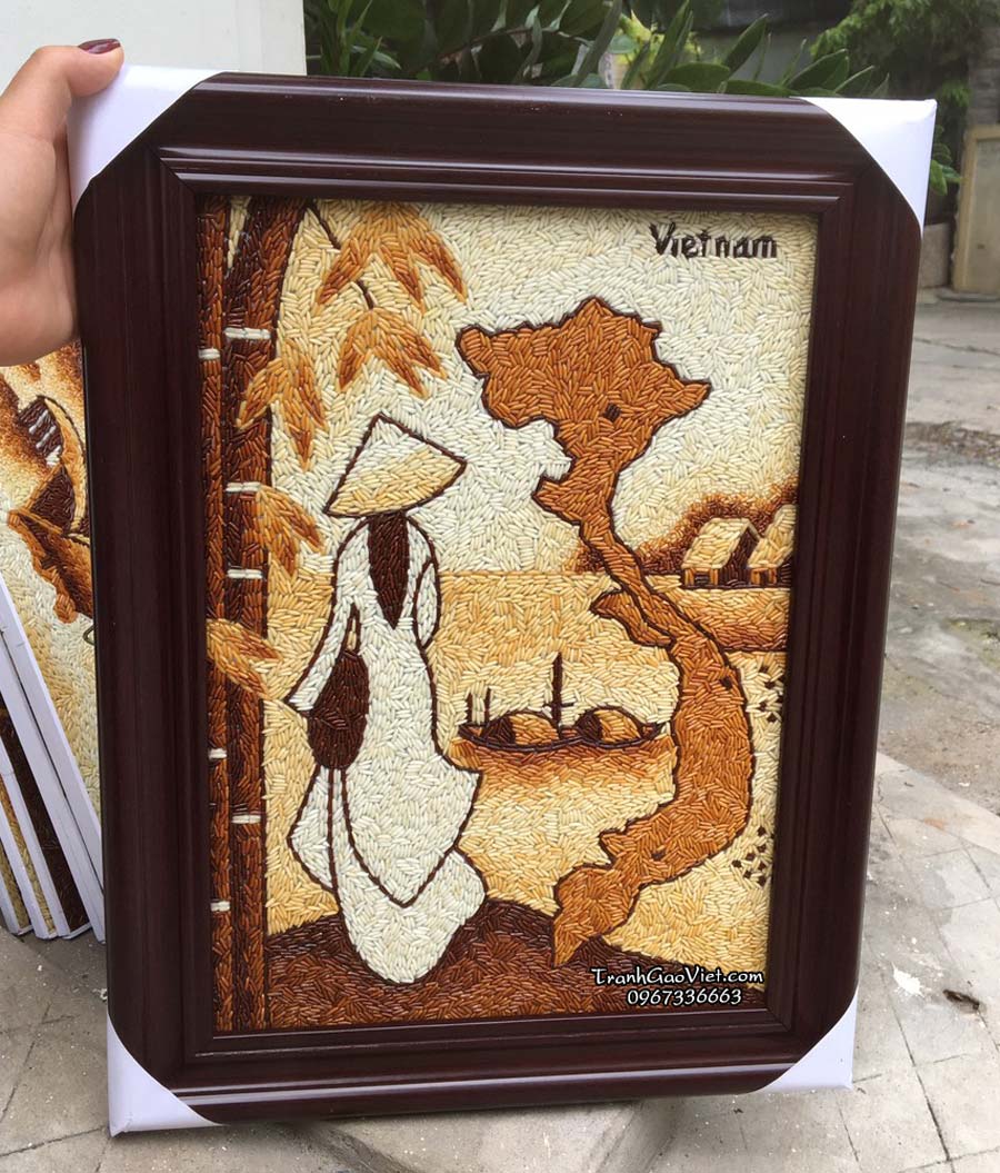 trah gạo bản đồ việt nam