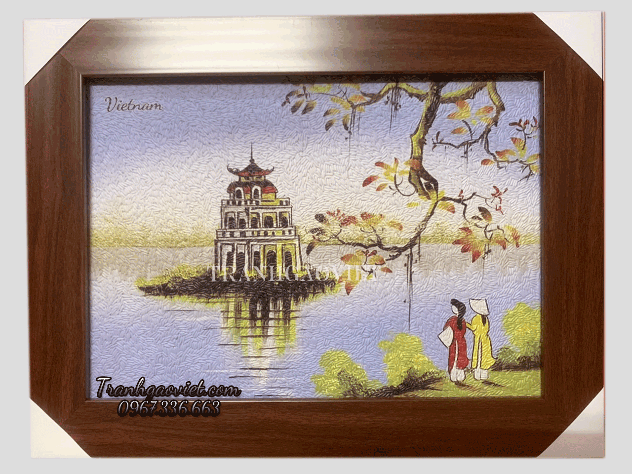 tranh gạo th&aacute;p r&ugrave;a