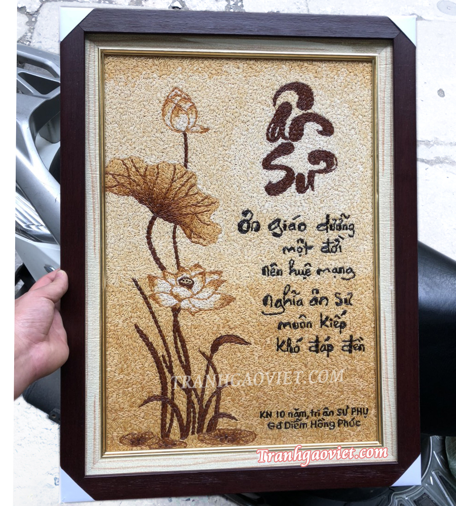 tranh gạo &acirc;n sư