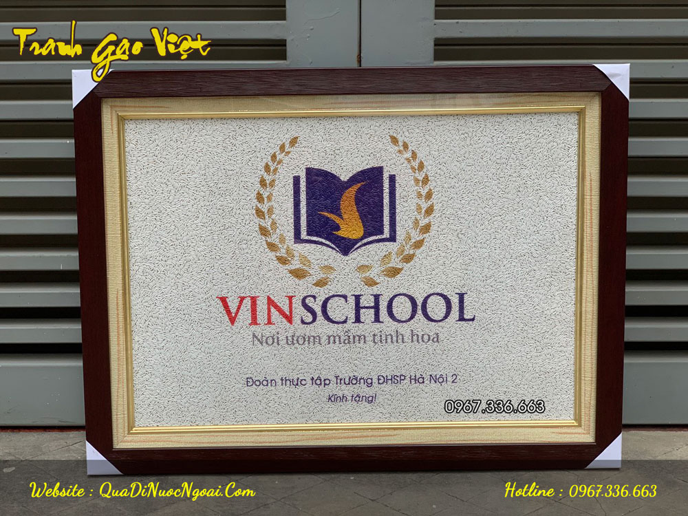 tranh logo trường vinschool
