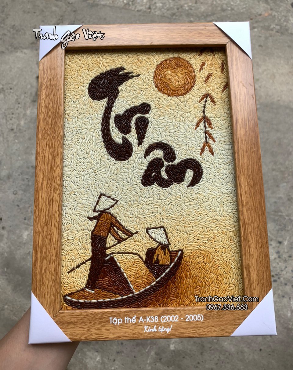 Tranh tri &acirc;n khổ nhỏ 25x35cm