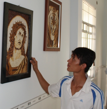 tranh gao nghe thuat