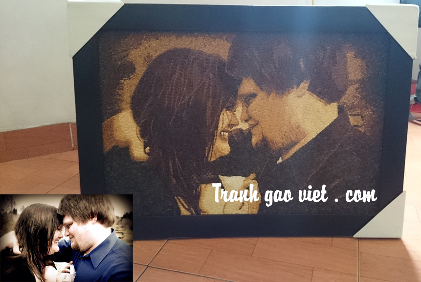 tranh đặt theo ch&acirc;n dung