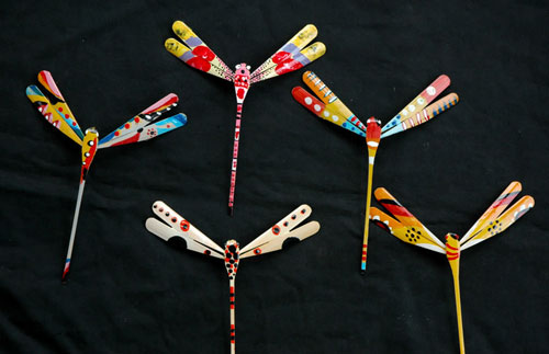 Chuồn chuồn bằng tre làm quà lưu niệm việt nam