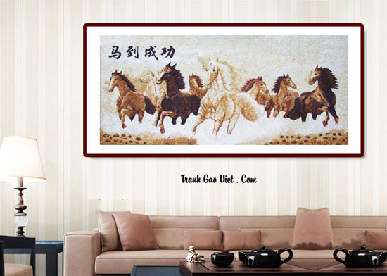 Tranh gạo để được khoảng bao nhiêu lâu?