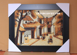 Tranh phố cổ Hà Nội mẫu 3