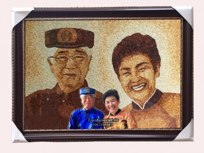 Chân dung 2 bác người Hàn Quốc