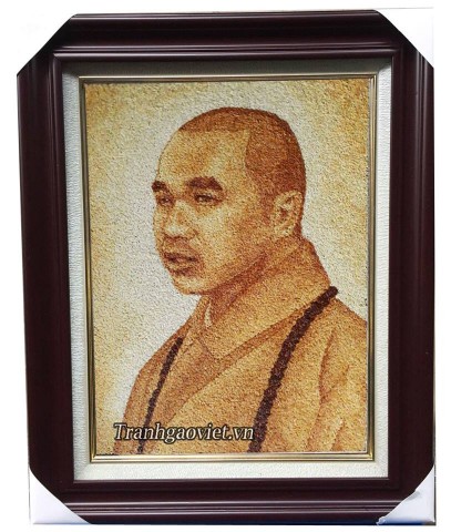 Tranh tặng nhà chùa