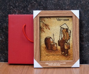 Tranh gạo ghánh nước