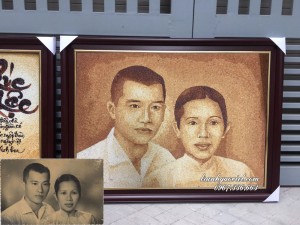 Chân dung khách đặt làm quà tặng bố mẹ