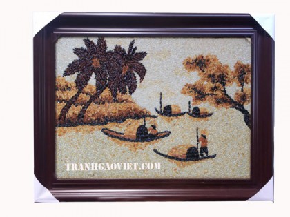 Cảnh sông nước quê hương