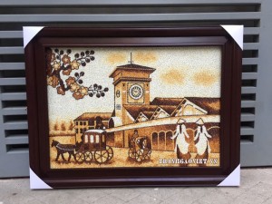 Tranh Chợ Bến Thành