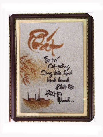 Tranh thư pháp chữ Phát