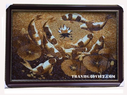 Tranh cửu ngư quần hội