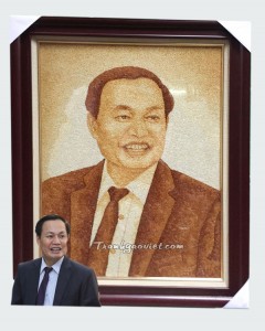 Tranh đặt của hội SVVN