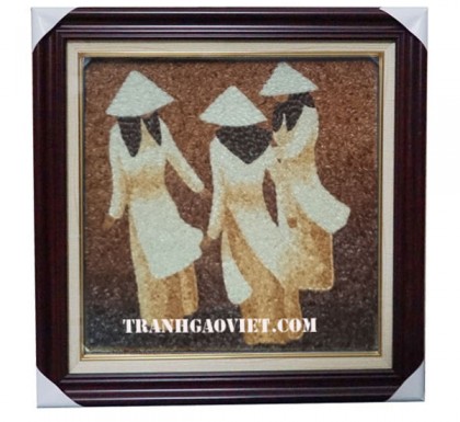 Ba cô gái - Nón lá Việt