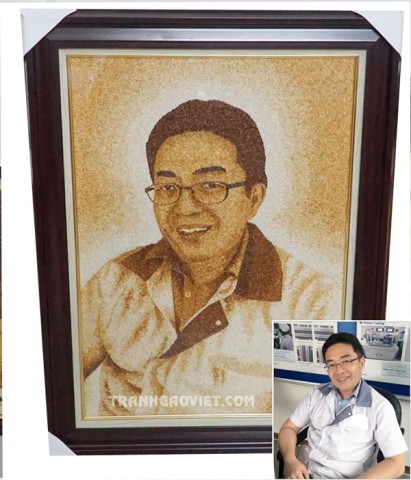 Chân dung tặng sếp của samsung