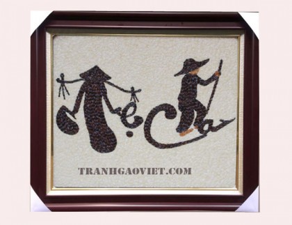 Tranh thư pháp cha mẹ