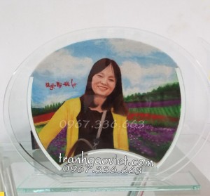 Quà tặng người yêu Tranh chân dung cô gái