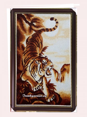 Tranh gạo mãnh hổ