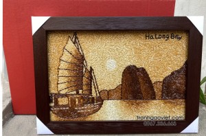 Tranh Vịnh Hạ Long khổ nhỏ